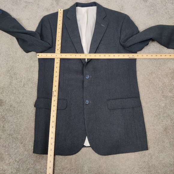 Arnold Brant Men's Wool Bamboo Blazer Jacket Size 40L Quiet Luxury Old Money - Picture 5 of 9